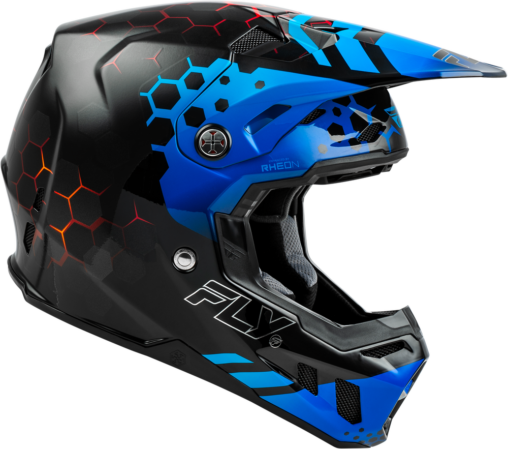FLY RACING FORMULA CC TEKTONIC HELMET BLACK/BLUE/RED