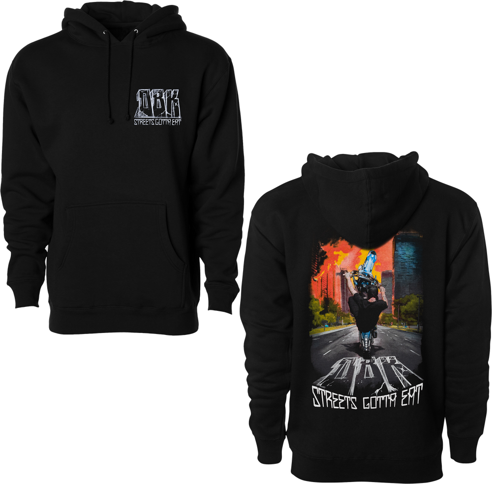 DBK STREETS GOTTA EAT HOODIE BLACK