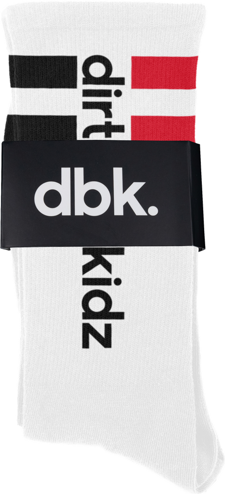 BASIC SOCK 2 PACK WHITE/BLACK