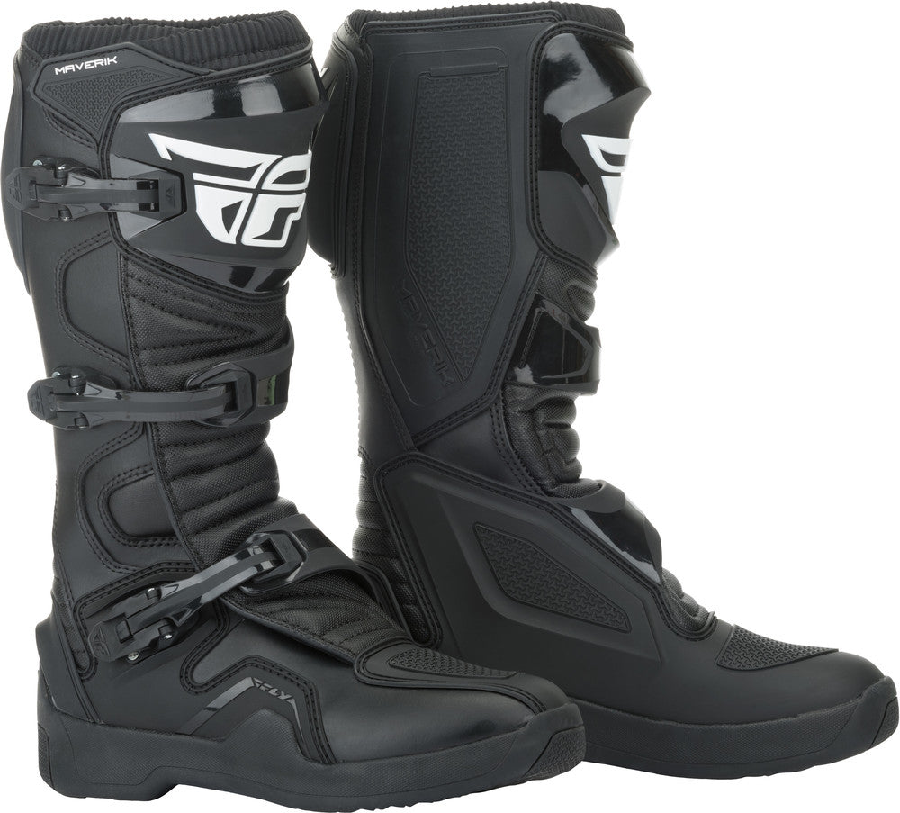FLY RACING MAVERIK BOOTS BLACK SZ 09