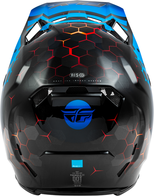 FLY RACING FORMULA CC TEKTONIC HELMET BLACK/BLUE/RED