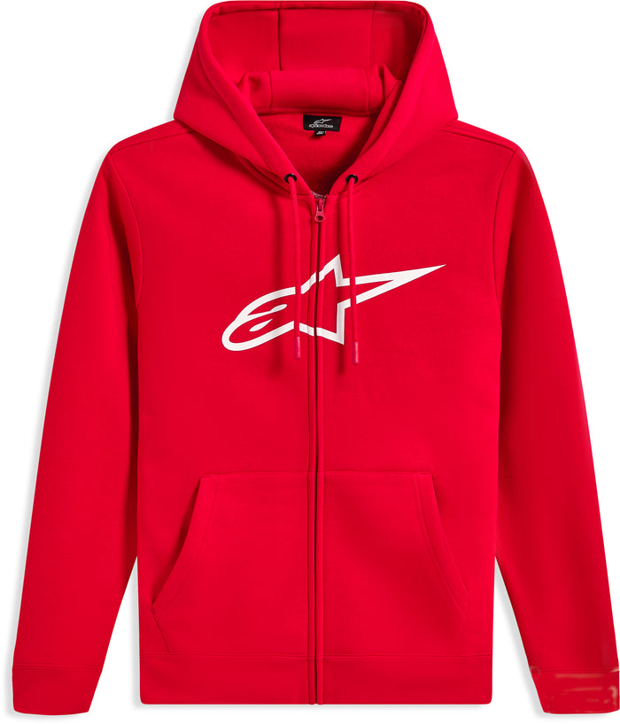 Ageless Zip Hoodie V3 Red/White Lg