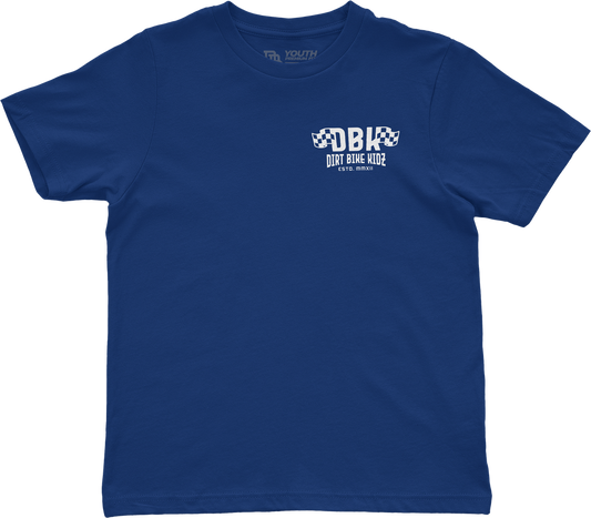 DBK TILL THE END YOUTH TEE ROYAL BLUE