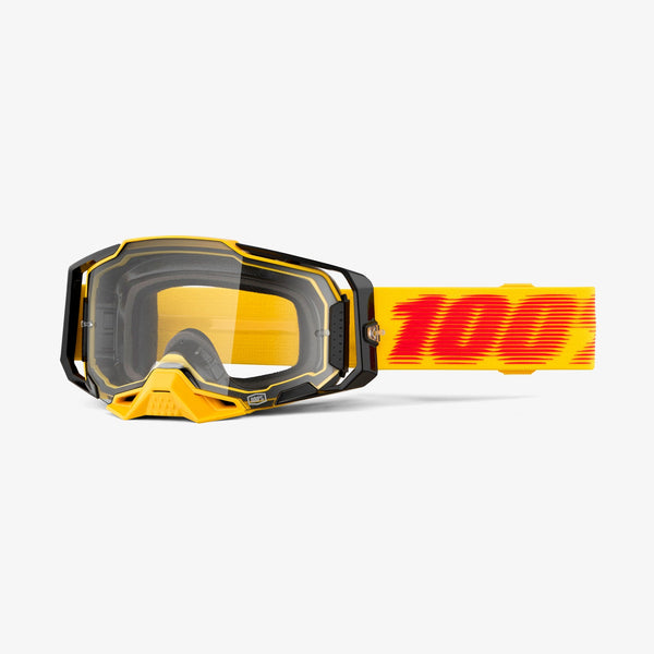 100% ARMEGA Tetsu goggles with clear lens