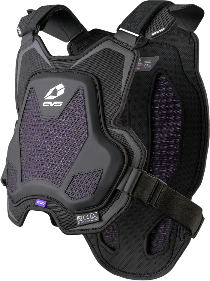 Evo Chest Protector W/Rezro Black Md/Lg