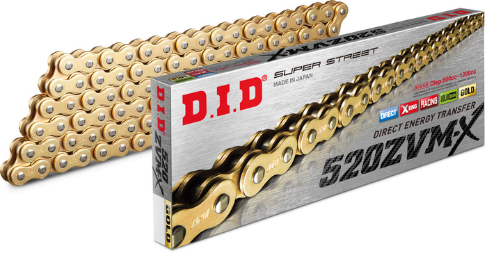 Super Street 520zvmxg-150l X-Ring Chain Gold