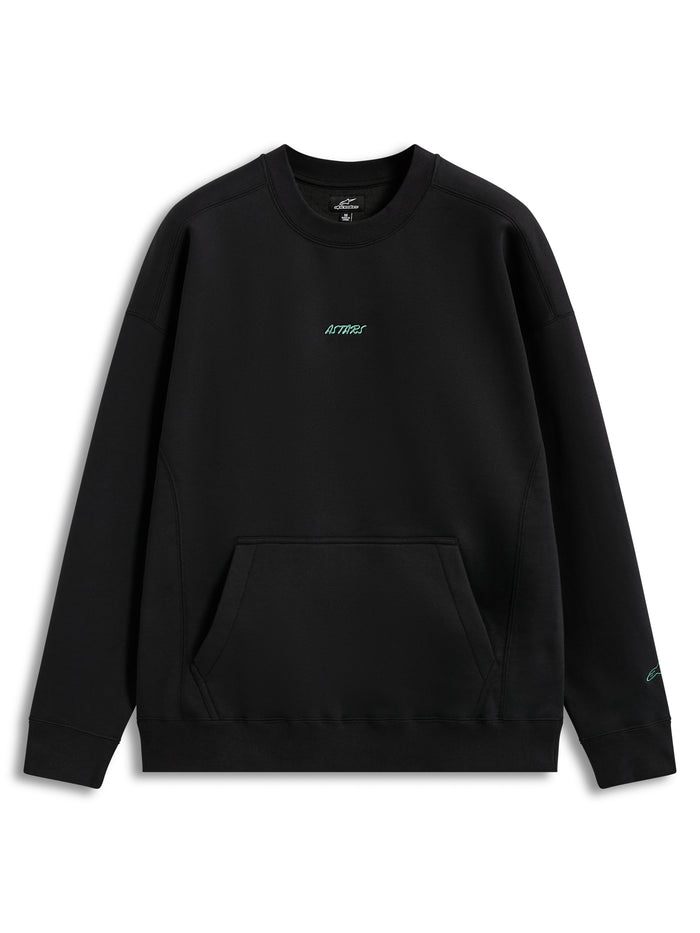 Guise Oversized Crew Black Lg