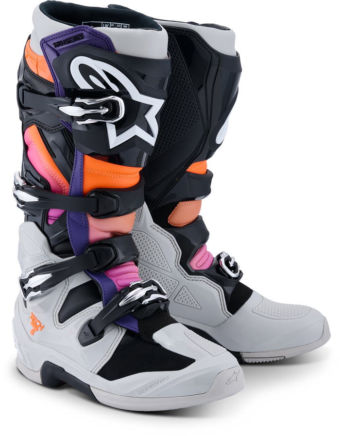 Tech 7 Blk/Lght Gry/Orng Fl/Magnta 13