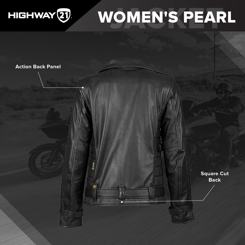 Closeout Item HIGHWAY 21 WOMEN'S PEARL JACKET BLACK