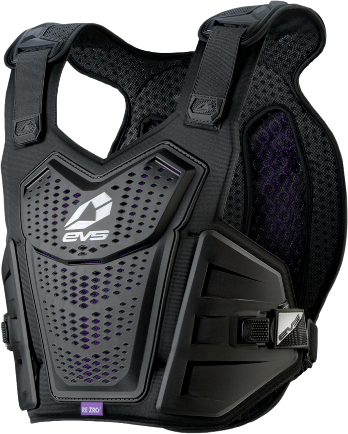 F1 Pro Chest Protector W/Rezro Black/White Lg/Xl