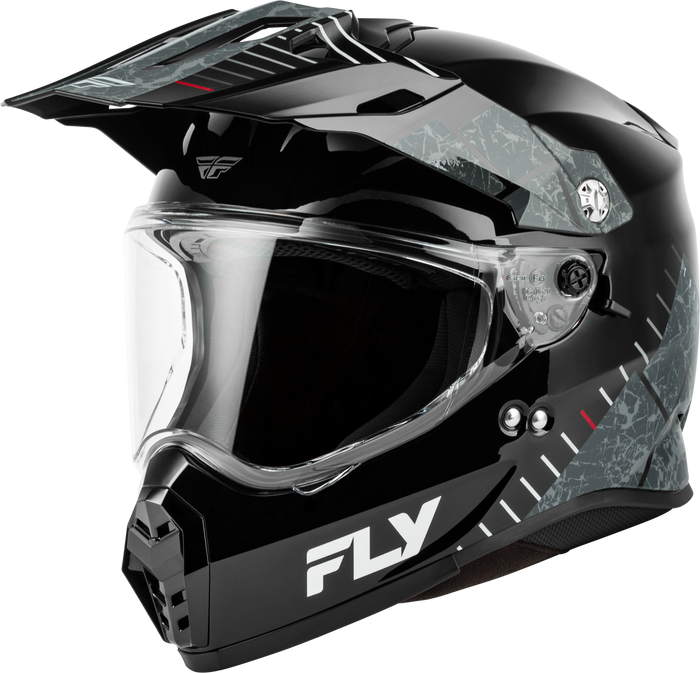 Fly Trekker Granite Helmet Black/Grey Xl