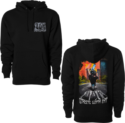 DBK STREETS GOTTA EAT HOODIE BLACK