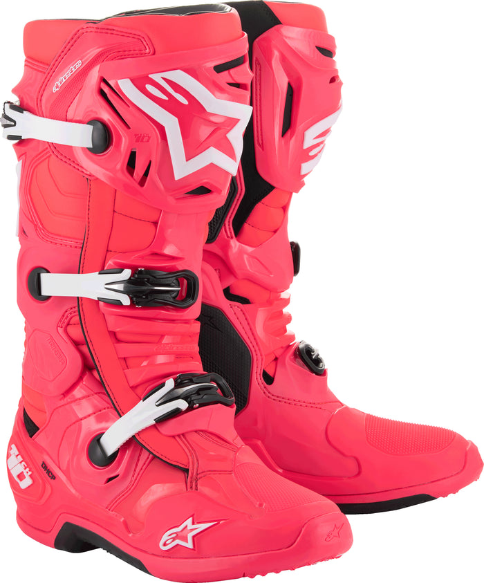 Tech 10 Boots Diva Pink/White 8