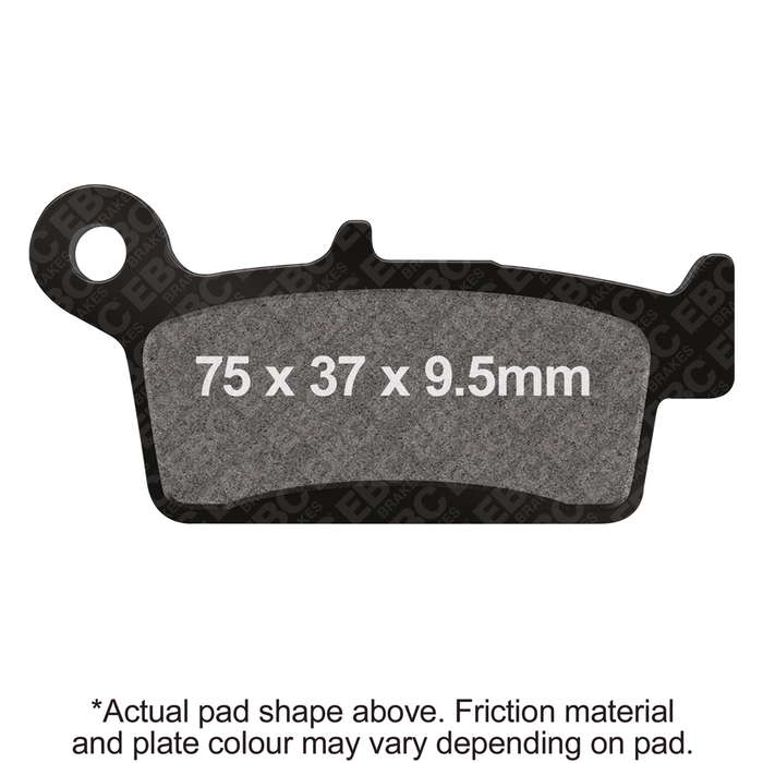 Brake Pads Sfa233 Organic