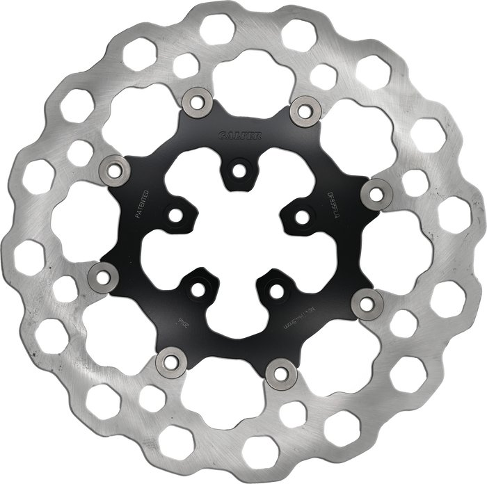 Rotor 11.8" Floating Cubiq Fr Black