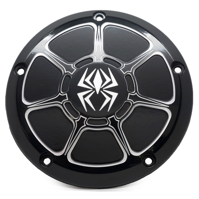 Derby Cover Black Gloss Flh/Flt 16-Up W/Low Profile