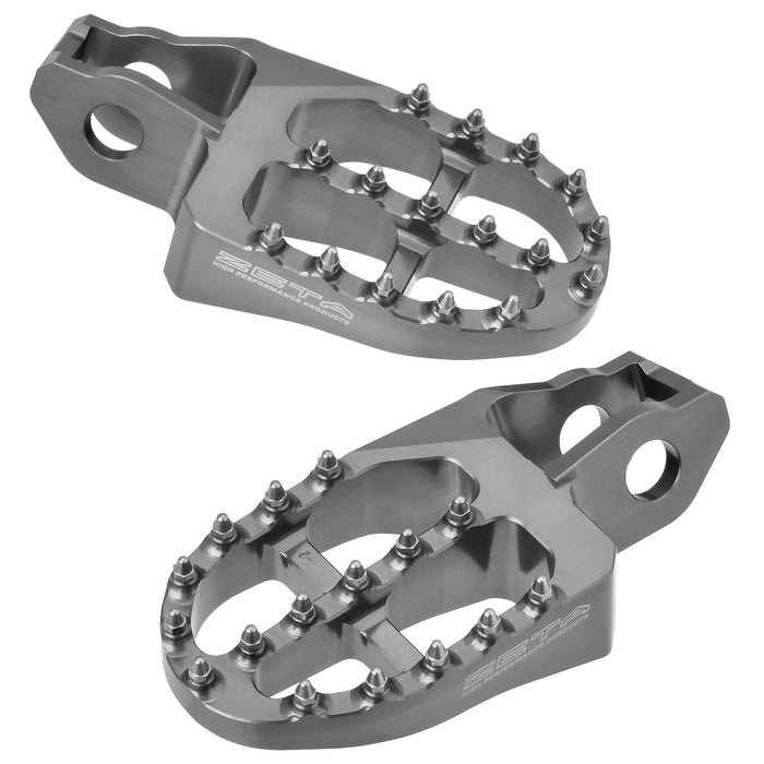 Aluminum Footpegs Grey