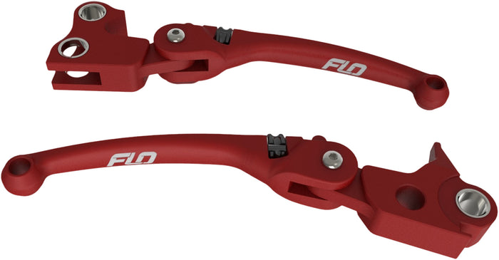 Mx Style Lever Set Red `17-20 Flh/Flt