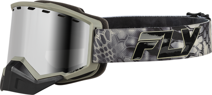Focus Snow Goggle Se Kryptek W/ Silver Mirror/Smoke Lens