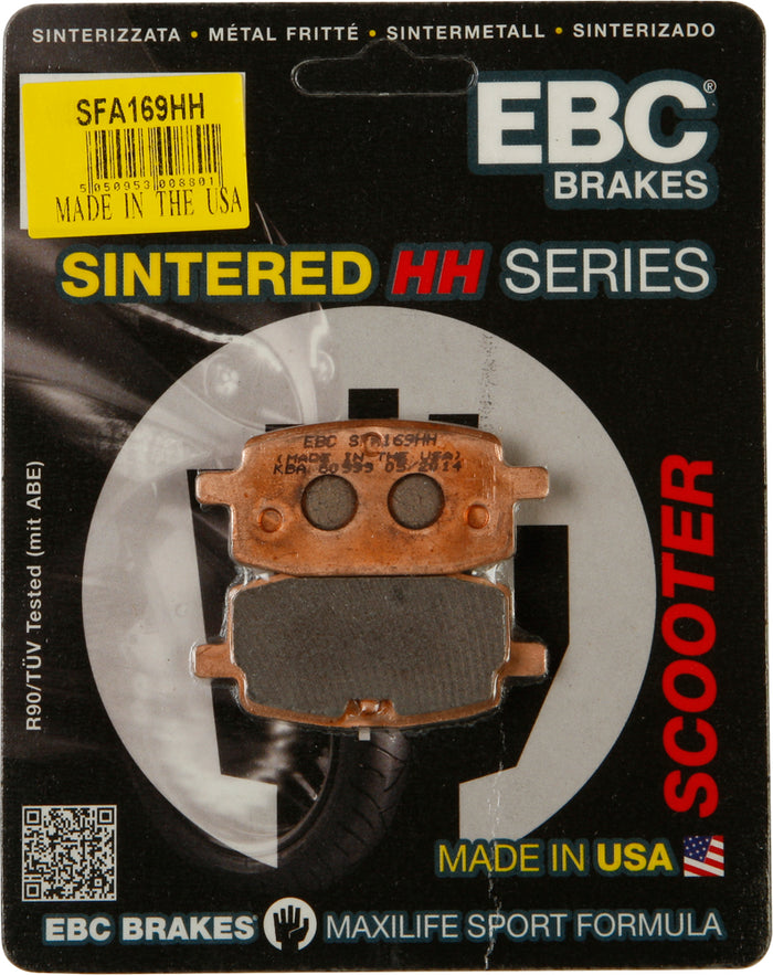 Brake Pads Sfa169hh Double-H Sintered