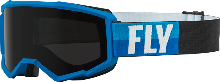 Zone W/C Goggle Blue/Black W/Dark Smoke Hydrophoc Lens