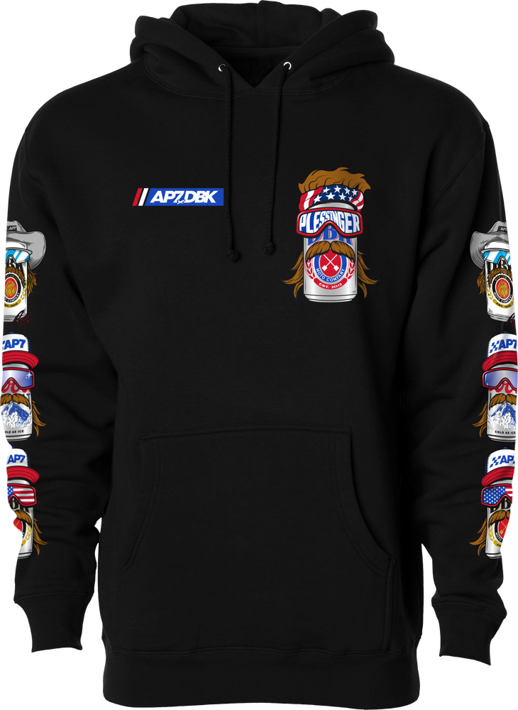 MULLET MADNESS HOODIE BLACK