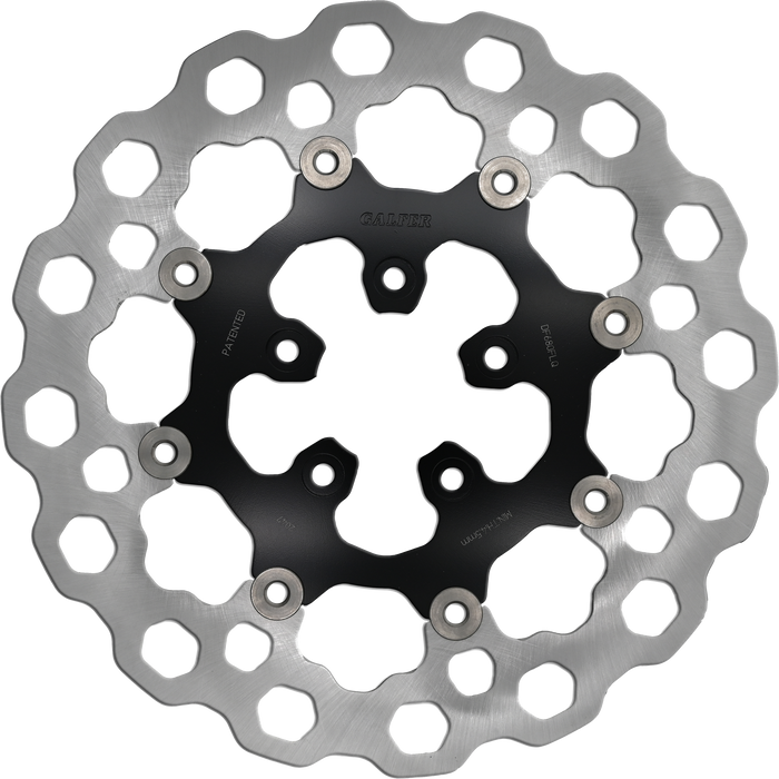 Rotor 11.5" Floating Cubiq Fr Black