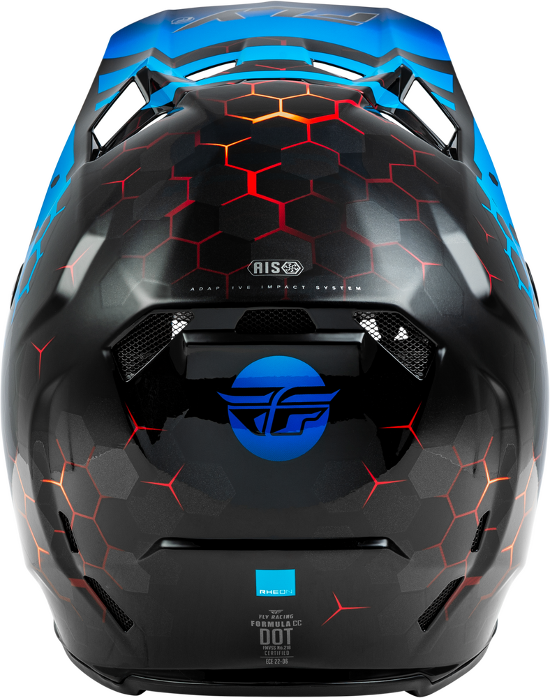 FLY RACING FORMULA CC TEKTONIC HELMET BLACK/BLUE/RED