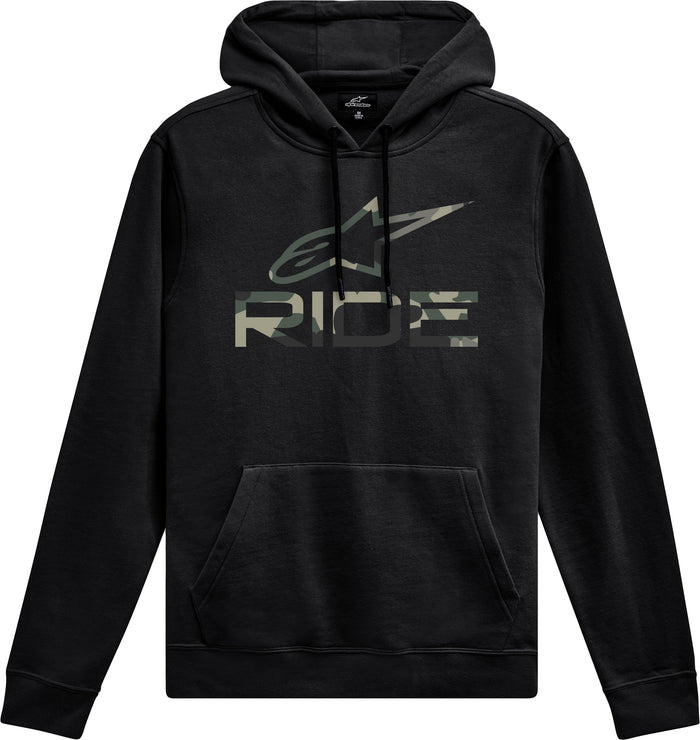 Ride Camo Hoodie V3 Black 2x