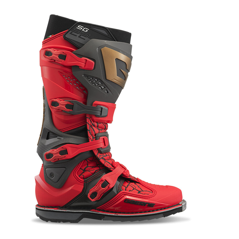 SG22 MAGMA MJK LE BOOTS RED/BLACK/GOLD