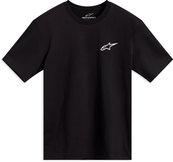 Combo Back Ss Csf Tee Black/White Sm