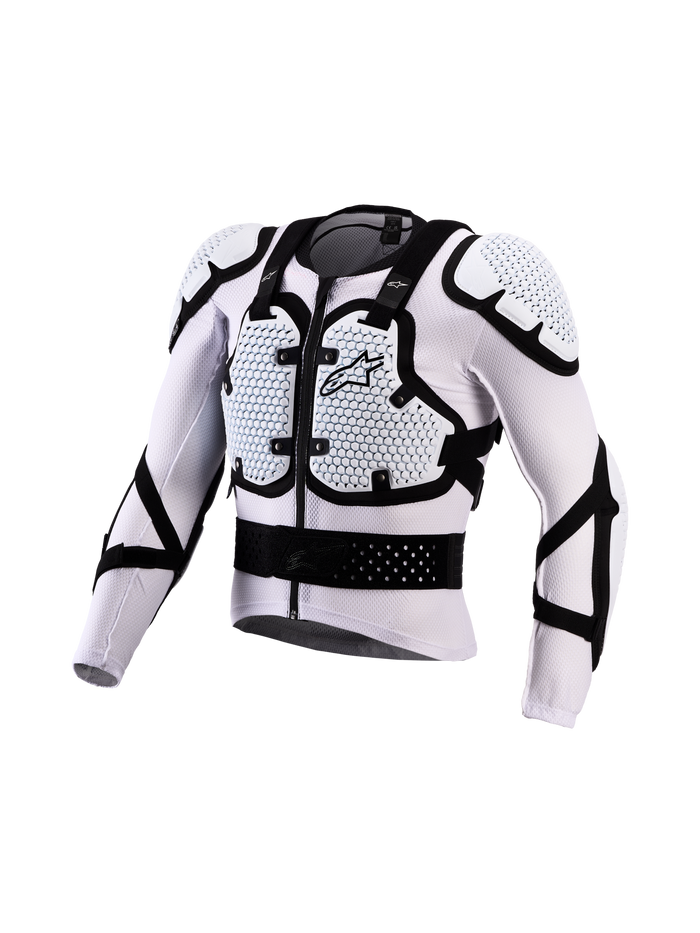 Bionic Action V3 Prtctn Jacket Wht/Blk Sm