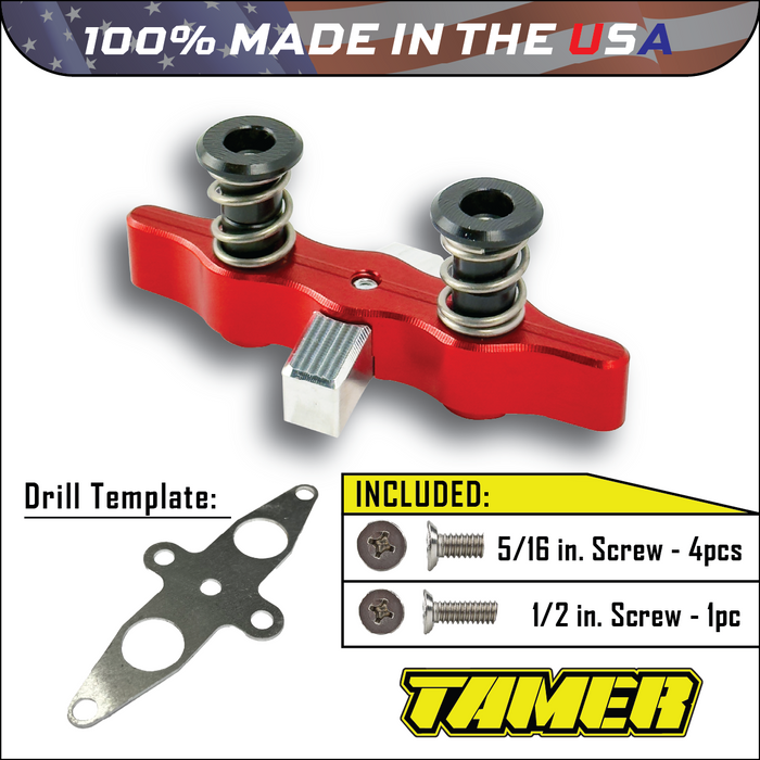 Tamer Double Button X-Wing Red — HH-DBU-02R
