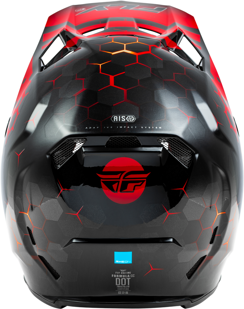 FORMULA CC TEKTONIC HELMET BLACK/RED/ORANGE