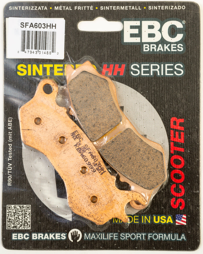 Brake Pads Sfa603hh Double-H Sintered