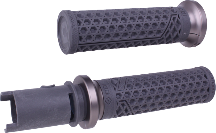 Van'S Lock-On Grips Graphite/Gun Metal Cvo `23-24