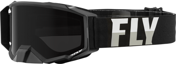 Zone Pro W/C Goggle Blk/White W/Dark Smoke Hydro Lens
