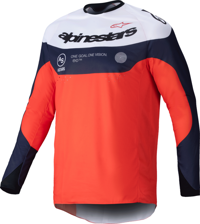 Pro-Dura Jersey Navy/Hot Orange/White 2x