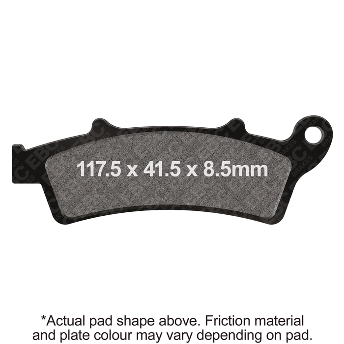 Brake Pads Sfa324hh Double-H Sintered