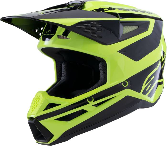 Sm3 Heat Helmet Yellow Fluo/Black Glossy 2x