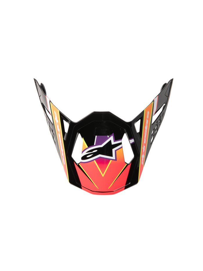 Visor S-M10 22.06 - Era Pnk/Violet/Ylw Fluo Glossy