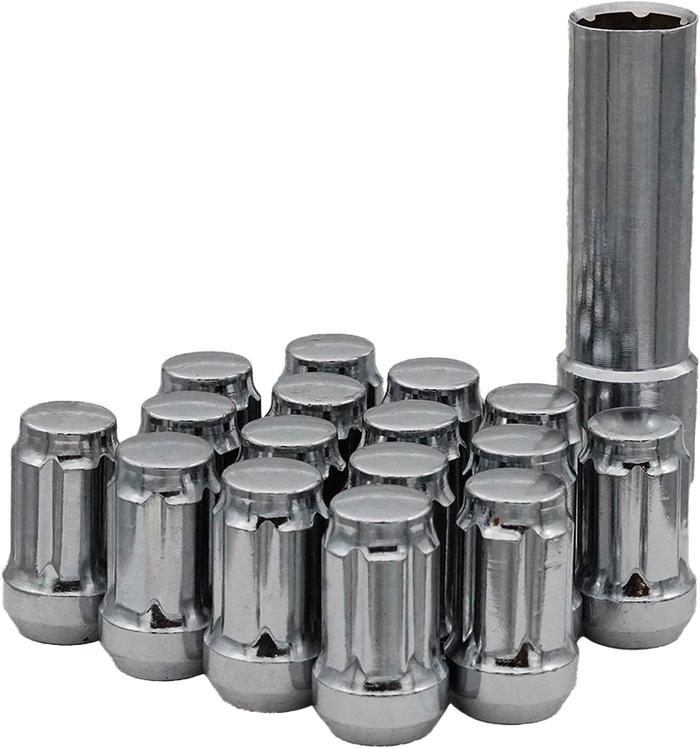 12mmx1.50 Lock Style Lug Nuts W/Key 16/Pk