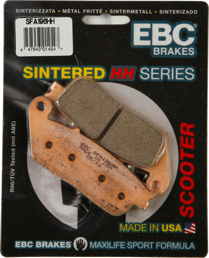 Brake Pads Sfa196hh Double-H Sintered