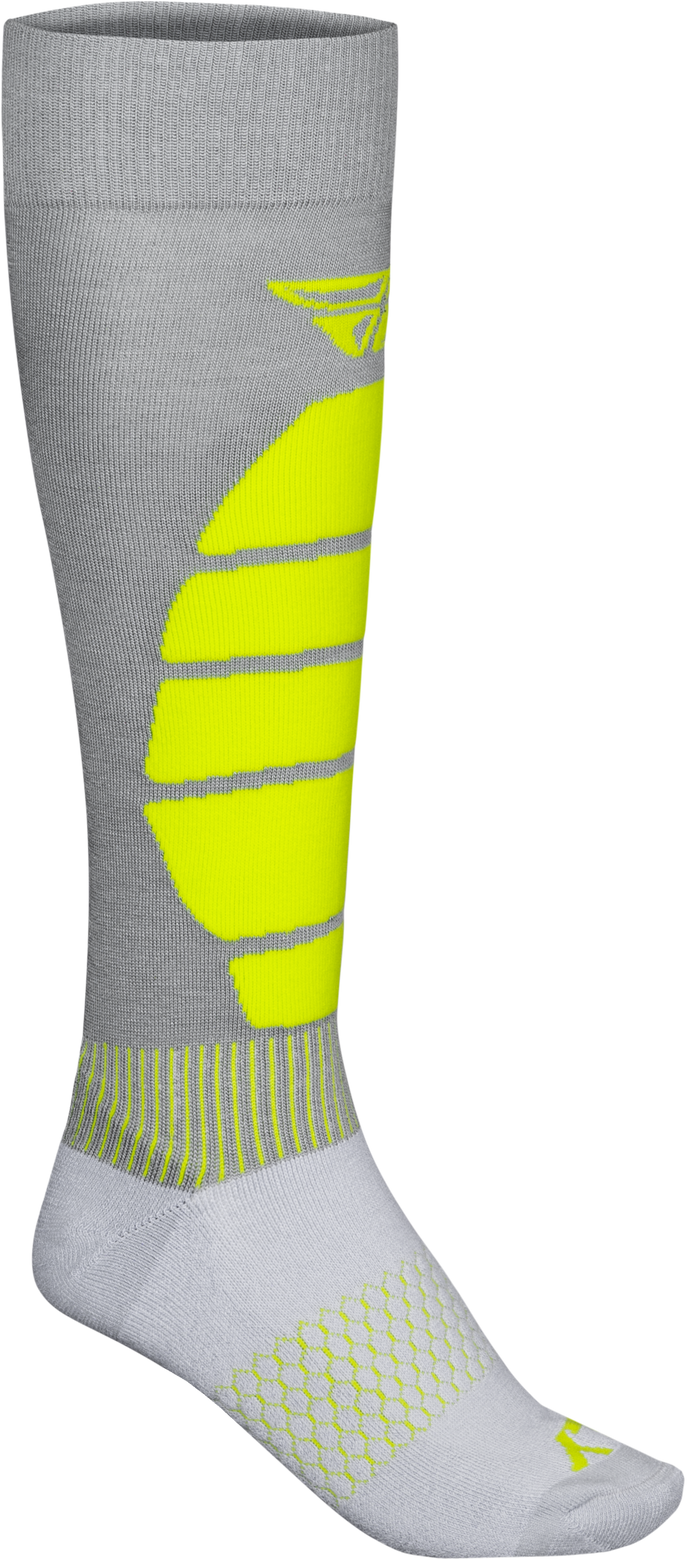 Snow Performance Coolmax Sock Grey/Hi-Vis Sm/Md