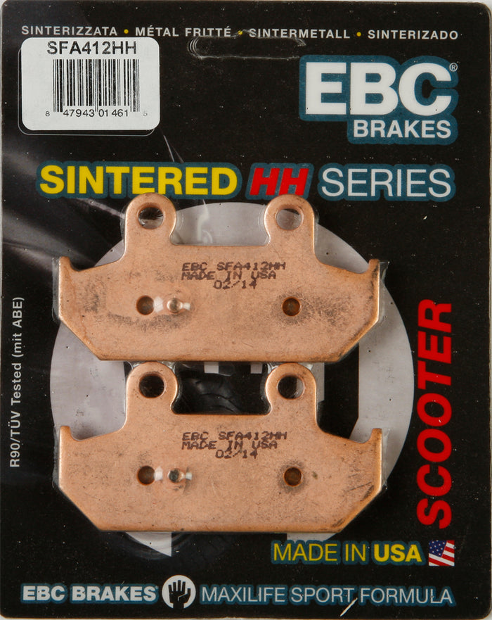Brake Pads Sfa412hh Double-H Sintered