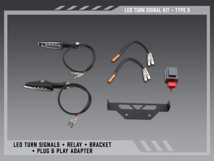 Fe V2 Stnd Led Turn Sig Kit Type D Hon