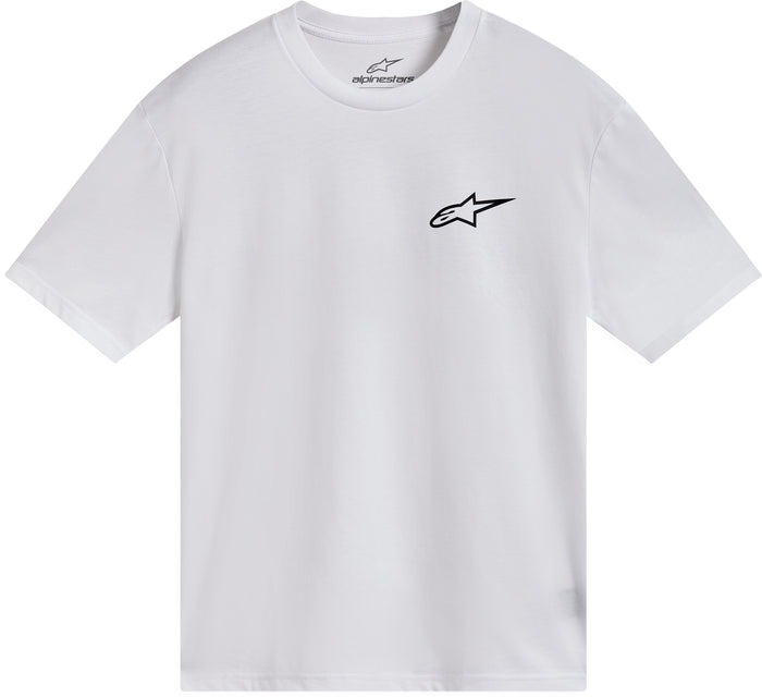 Combo Back Ss Csf Tee White/Black Md