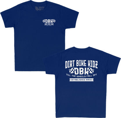 DBK TILL THE END YOUTH TEE ROYAL BLUE