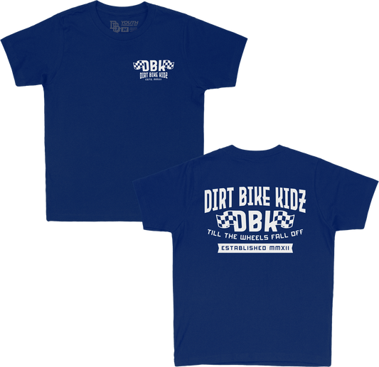 DBK TILL THE END YOUTH TEE ROYAL BLUE
