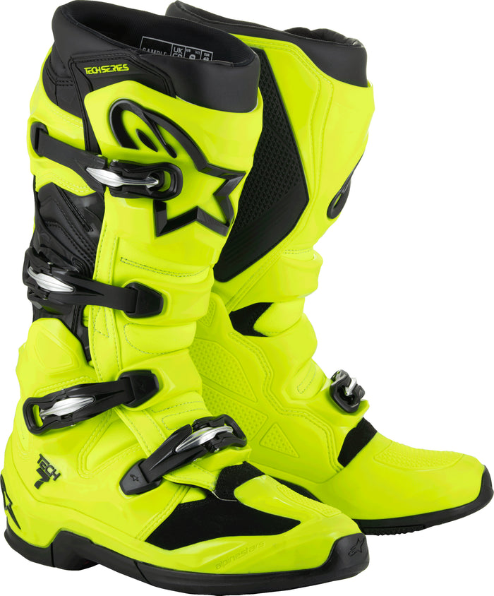 Tech 7 Boots Yellow Fluo/Black 13